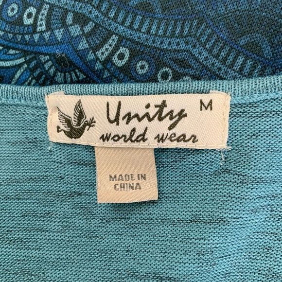 Unity Long Sleeve Lightweight Water Fall Cardigan M - Picture 3 of 12